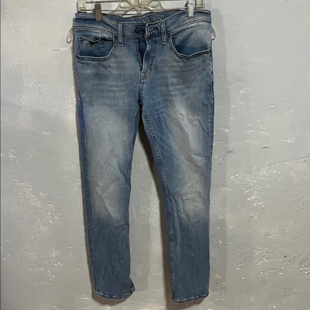 U.S. Polo Assn. Men's Slim Straight Jeans - Blue